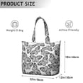 thumbnail image 4 of Cute Butterfly Print Travel Duffel, Colorful Floral Pattern Weekender Bag, Lightweight Tote for Butterfly and Nature Fans, 4 of 5