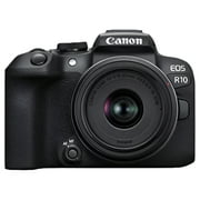 Canon EOS R10 Mirrorless Camera w/RF-S18-45mm F/4.5-6.3 is STM Lens Kit - (International Version)