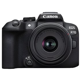 Canon EOS R10 Mirrorless Camera w/RF-S18-45mm F/4.5-6.3 is STM Lens Kit - (International Version) (International Version)