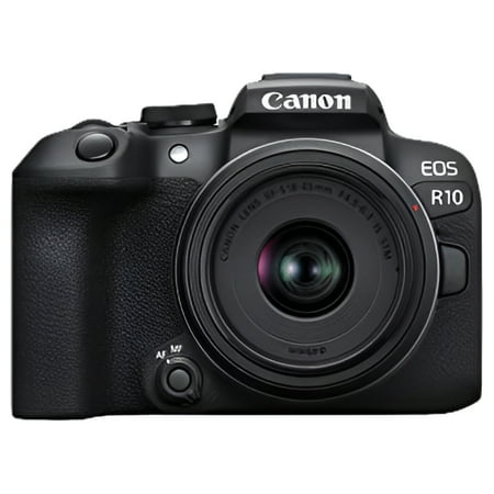 Canon EOS R10 Mirrorless Camera w/RF-S18-45mm F/4.5-6.3 is STM Lens Kit - (International Version)