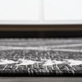 thumbnail image 4 of JONATHAN Y SANTA MONICA 2 x 8 Runner Rug, Derya Tribal Diamond Trellis - Black/Ivory, SMB129E-28, 4 of 10