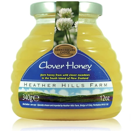 Pure Clover | Unfiltered & Unpasteurized From New Zealand keepers | Natural Monofloral & Healthy | 12Oz (340gm)