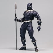 Figurecomplex Amazing Yamaguchi Black Panther, Approx. 6.7 inches (170 mm), ABS & PVC Painted Action Figure, Revoltech