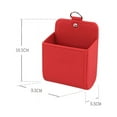 thumbnail image 4 of Suitable for Weilai Leather Multi-model Car Air Outlet Storage Bag Car Air Conditioning Trash Storage Box (Black), 4 of 4