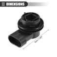 thumbnail image 4 of Luz Trasera Taillight para Fiat 500X 2016-2020 No.68285062AA Negra, 4 of 7