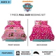 thumbnail image 2 of Juego de ropa de cama para niñas Paw Patrol, tamaño completo, 7 piezas, Franco, 2 of 5