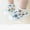 Blue#2, variant on Fesfesfes Baby Spring Knit Indoor Shoes Non-Slip Soft Sole Toddler First Walking Shoes Breathable Sweat-Wicking Floor Socks for Crawling and Learning to Walk,Lightweight Round Toe(Black,6-10 Months)