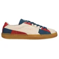 thumbnail image 1 of PU & MA Suede Crepe Patch Lace Up Mens Beige Sneakers Casual Shoes 381195-01, 1 of 6
