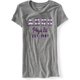 thumbnail image 1 of Aeropostale Womens Phys Ed. Camiseta adornada, gris, grande Aeropostale Camiseta adornada, 1 of 2