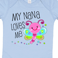 thumbnail image 4 of Inktastic My Nana Loves Me Cute Dragonfly Boys or Girls Baby Bodysuit, 4 of 5