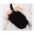 thumbnail image 3 of Lole Unisex Fleece Belt Bag, Black, 3 of 6