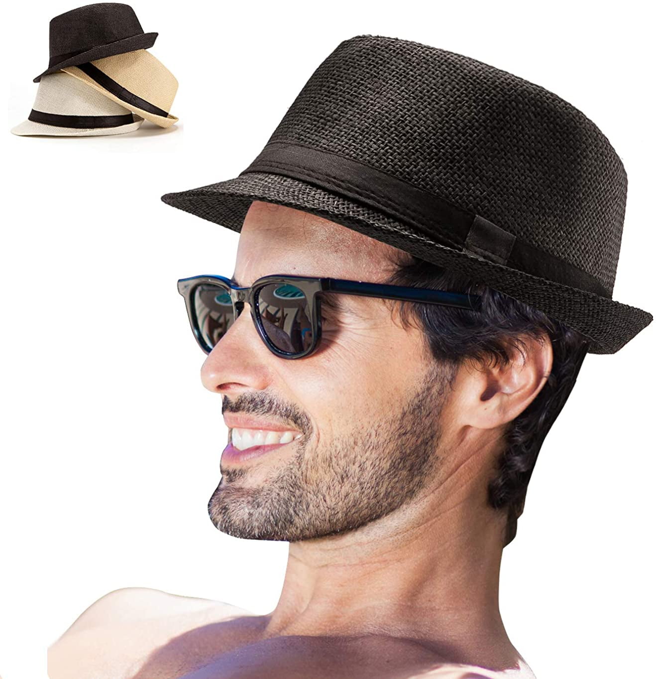 Mens Fedora Hats for Men Fedora Hat 
