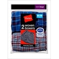 thumbnail image 2 of Hanes Boys' Red Label Tartan Boxer - Assorted Plaid - XLarge, 2 of 2