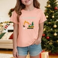 thumbnail image 2 of Zshosam Kids Christmas Shirts Funny Christmas Shirts Boys Girls Christmas Tree T Shirt Toddler Christmas Graphic Tees Holiday Short Sleeve Tops Size 7T 8T,(Light Pink 7-8 Years), 2 of 5