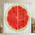 thumbnail image 1 of Erosebridal Watermelon Print Curtains for Living Room, 3D Fruit 03, 1 of 6