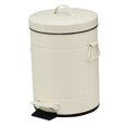 thumbnail image 4 of Cubo de basura con pedal, elegante papelera Beige, 4 of 9