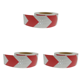 thumbnail image 1 of Cinta Reflectante Flecha Advertencia Pegatina Coche (+) Rojo Y Blanco, 1 of 9