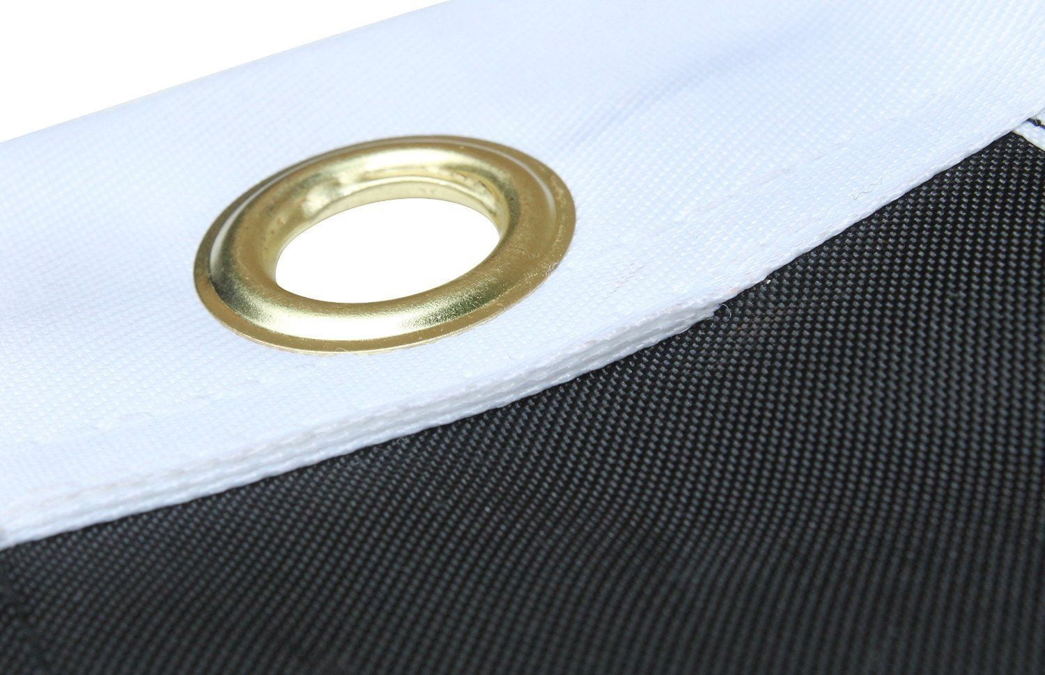 G128 - 3x5 feet, Thin Red & Thin Blue Line Flag | Embroidered 210D - Half Red Half Blue Stripe, Black&White Flag, Indoor/Outdoor, Vibrant Colors, Brass Grommets, Quality Polyester