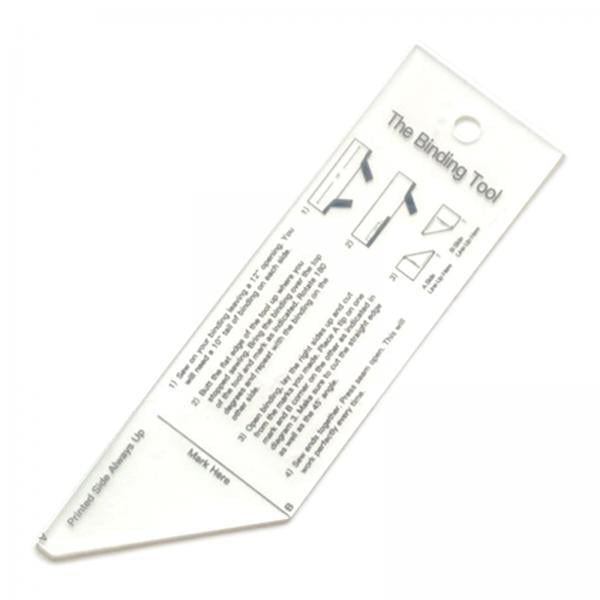 2xPlastic Quilt Binding Tool Fabric Quit Binding Tool for DIY Arts Projects