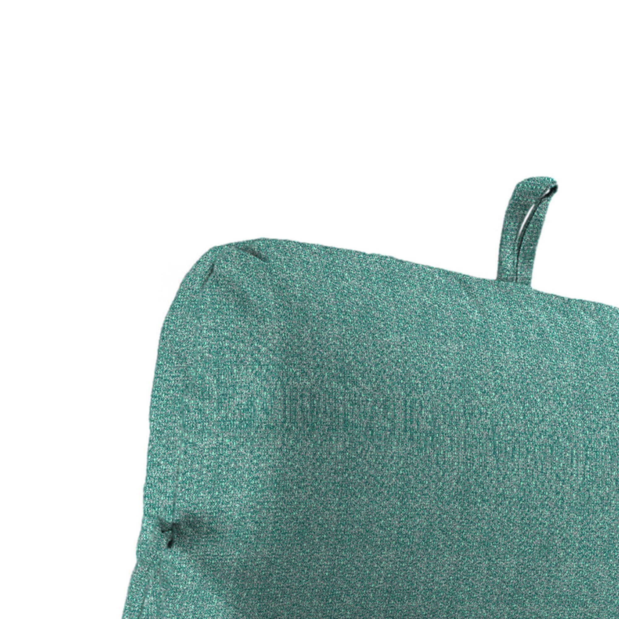 45" x 22" Rectangular Outdoor Chair Cushion with Ties and Hanger Loop