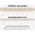 thumbnail image 6 of G4Free Maternity Pants Over The Belly Yoga Dress Work Pregnancy Pants Stretchy Lounge Wide Leg Trousers with Pockets, 6 of 7