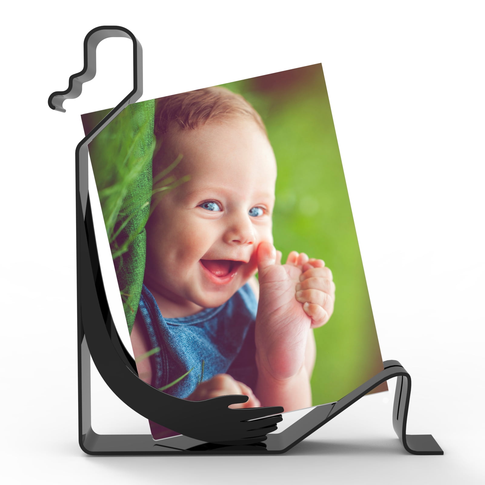 5x7 Picture Frames with Mother‘s Hug,Love Glass Photo Frame for Bedroom