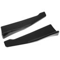thumbnail image 2 of 2 Pcs 35cm Rear Bumper Canard Lip Splitter Left Right Lower Splitter Spoiler Body Kits Replacement for Seat Leon A3 A4 A6 Glossy Black, 2 of 5