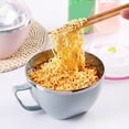 thumbnail image 6 of seebee Korean Style Multipurpose Instant Noodle Stainless Steel Bowl With Seal\, 6 of 8