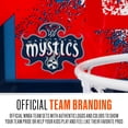thumbnail image 6 of Franklin Sports WNBA Washington Mystics Over the Door Basketball Hoop - Kids Indoor Basketball Hoop with Mini Ball - WNBA Fan Shop Mini Hoop for Bedroom + Office, 6 of 16
