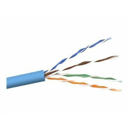 Belkin - Bulk cable - 1000 ft - UTP - CAT 5e - solid - blue