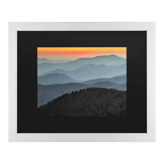 Trademark Fine Art 'Great Smoky Sunset' Canvas Art by Pierre Leclerc
