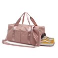 thumbnail image 4 of Bolsa deportiva para gimnasio con bolsa para zapatos, bolsa impermeable, bolsa de lona para viajes, 4 of 4