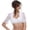 Black, variant on Women's Crop Top Long Sleeve Shrug JIANLAI Beer Festival Costumes Elegant Blouses Traditional Classy Crop Shirts (S-3XL) Black