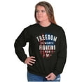 thumbnail image 5 of Freedom Fight Tactical American Flag Sweatshirt for Men or Women Brisco Brands L, 5 of 6
