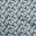 thumbnail image 1 of oneOone Viscose Jersey Peach Fabric Leaves Fabric For Sewing Printed Craft Fabric By The Yard 60 Inch Wide, 1 of 5