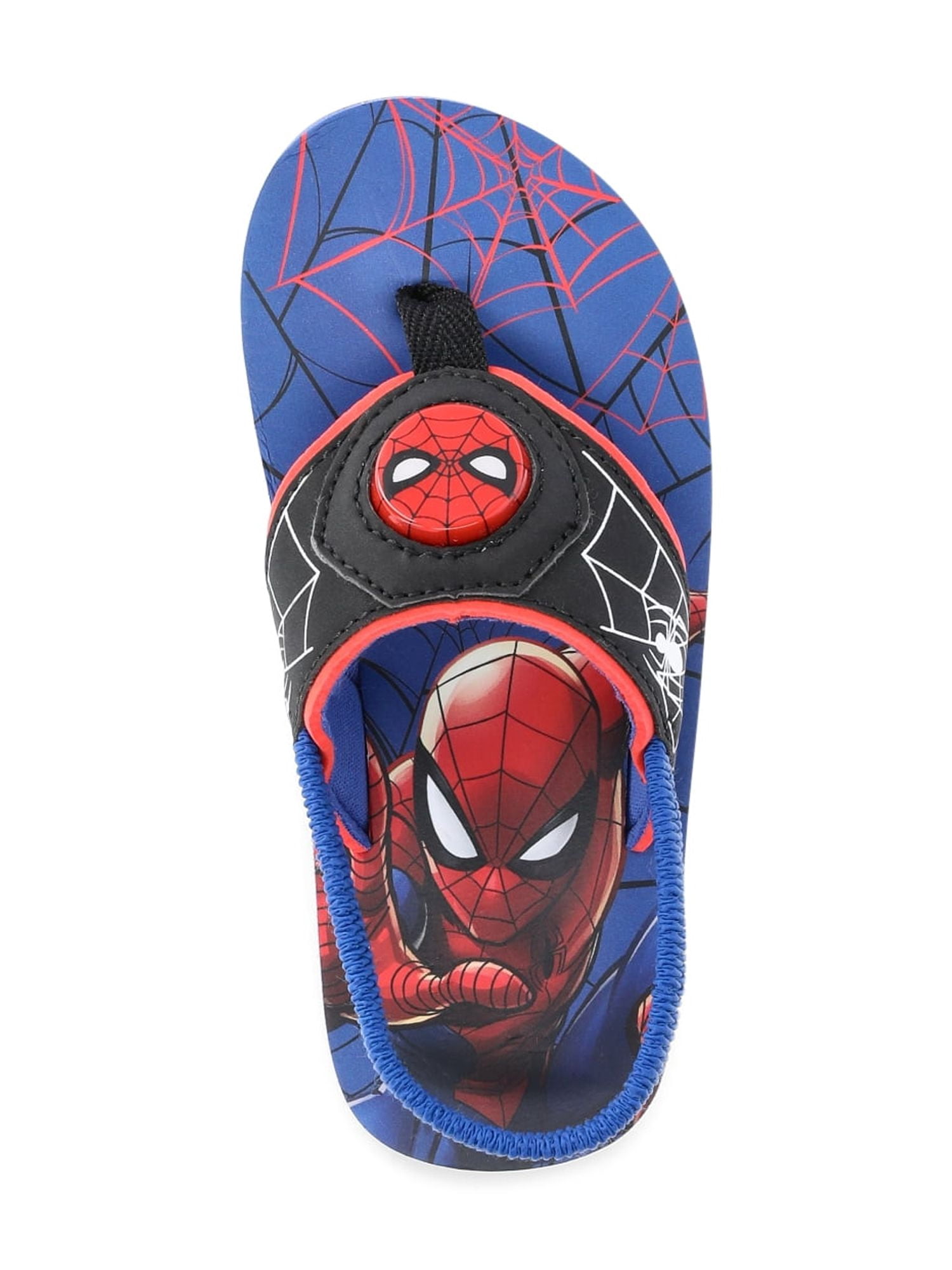 SpiderMan Toddler Boys Backstrap Flip Flop Sandals