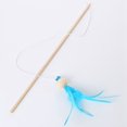 thumbnail image 4 of Kitten Feather Wand Interactive Beaded Funny Cat Bell Wand Kitten Teaser Toy, 4 of 10