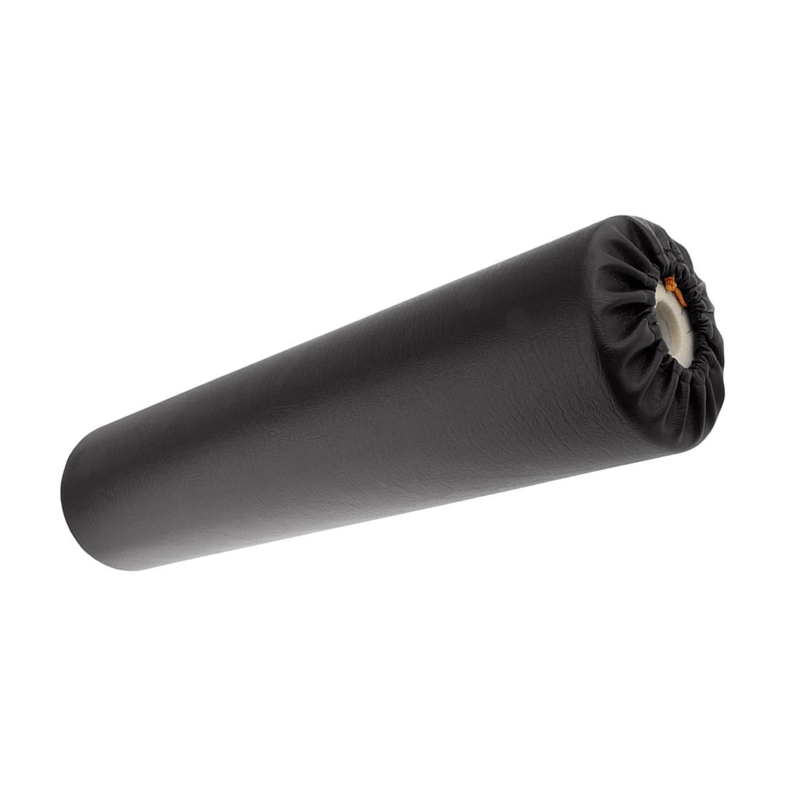 Dualoai 1 Piece Foam Foot Pad Roller 50cm Replacement Round Ankle Pad Roller for Indoor Black