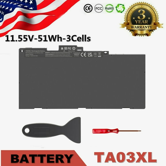 TA03XL Battery for HP EliteBook 745 G3 755 G4 840 G2 G4 850 G3 G4 ZBook 14u G4