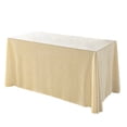 thumbnail image 2 of sunsanly Tablecloth Oblong Shape Pure Color Easy Care Velvet Table Banquets Party Decoration Tablecloth Diner Hotel Restaurant Picnic Table Cover, 2 of 8