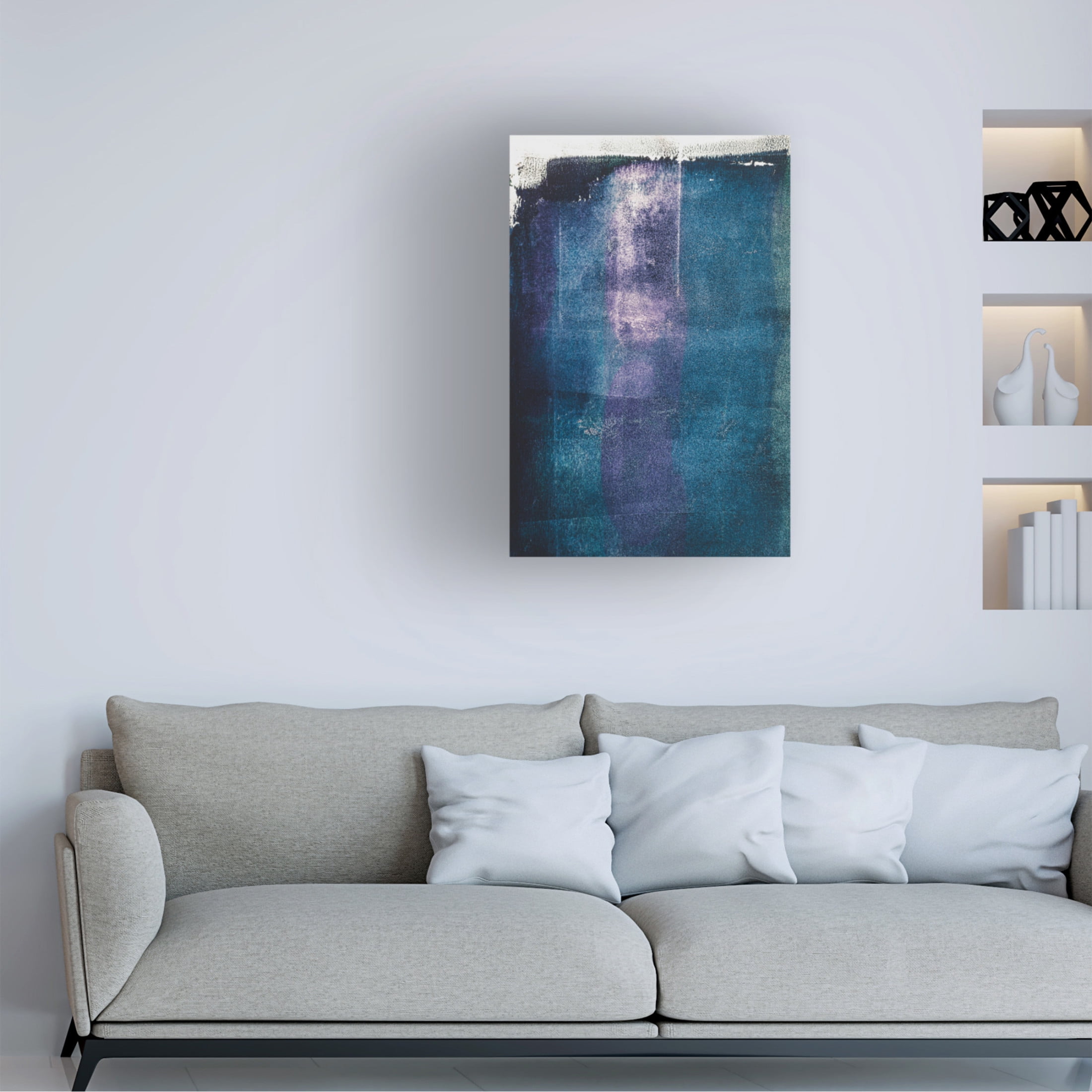Trademark Fine Art Tim Mossholder Painted Textures Canvas Wall Art