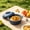Blue#2, variant on XiYing Straw Soup Bowl with Lid Microwave Safe - 20 Oz Ribbed Plastic Serving Bowl with Handles for Soup Noodles Rice - Kitchen Dining Bowl for Home Daily Use