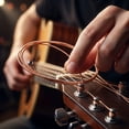thumbnail image 4 of Acoustic Guitar Strings Bright and Well Balanced Tone Light Tension Guitar Replacement Steel String Corrosion Resistant Rust-Prevent Guitar String E-6th, 4 of 5