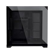 Lian-Li O11 Vision Compact Tempered Glass ATX Mid Tower Computer Case, Black