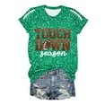 thumbnail image 5 of Womens Casual Fashion Printed Crew Neck Short Sleeve Pullover T Shirt, 5 of 5