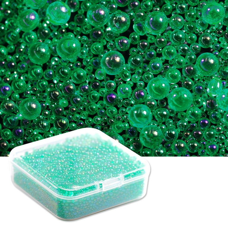 OOKWE UV Resin Bubble Beads Water Droplet Bubble Beads Magical Water  Droplets (1- 3mm) 