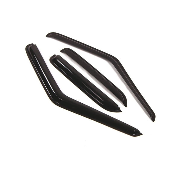 TuningPros Outside Mount Window Visor Deflector Smoke Tinted 2 Pcs Set For 1995-2005 Chevrolet Blazer