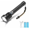 thumbnail image 1 of Ultra Powerful LED Flashlight 90,000 Lumens - USB Rechargeable - xhp70 xhp50 Models - Perfect for Hunting - P70 Flashlight, 1 of 5