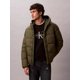 thumbnail image 2 of Chamarra Hooded Puffer Jacket Calvin Klein Verde Para Hombre Termica Gorro, 2 of 5
