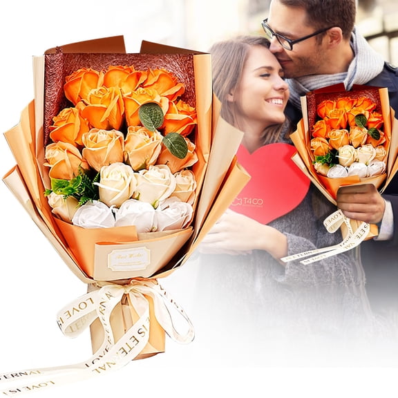 Rose Bouquets Artificial Flowers Roses As A For Valentine's Day Mother's Day Birthdays And Anniversaries They Are Perfect For Women's Mothers, A